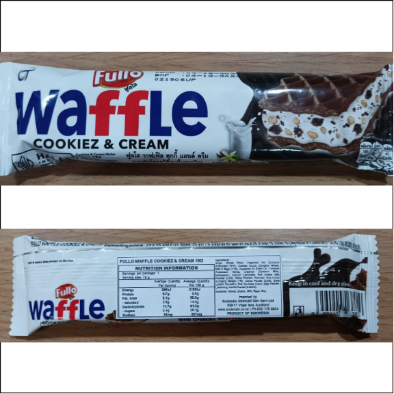 Tango Fullo Waffle Cookiez and Cream