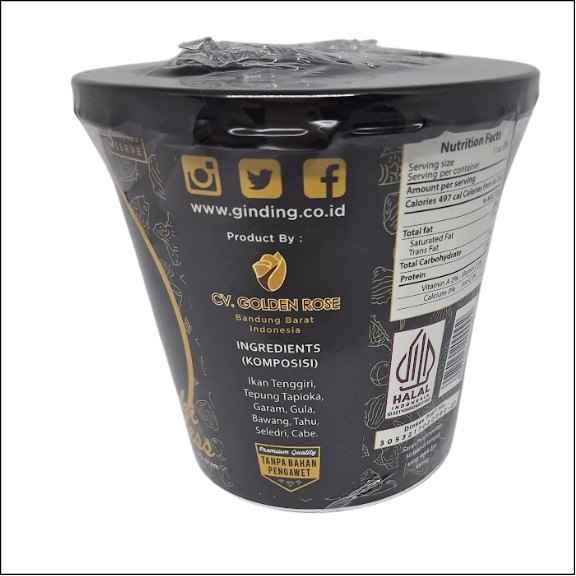 Ginding Cuanki Express – Indonesian Fish Dumpling Soup Cup 35g