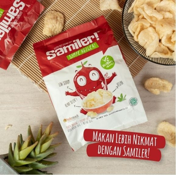 Bocah Tua Cassava crackers (GLUTEN FREE) - Samiler uncooked 200g