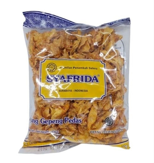 Syafrida Sweet & Spicy Corn Flakes - Marning Gepeng Pedas & Manis 150g