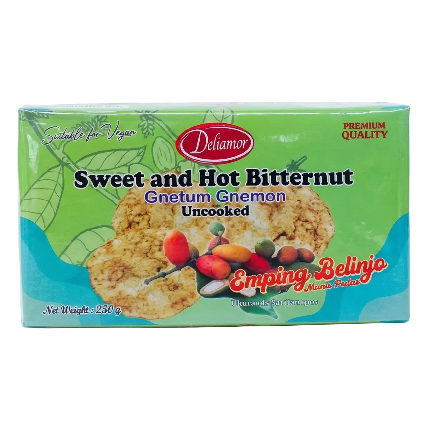Deliamor - Belinjo Chips Sweet & Spicy 250g (price)