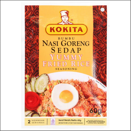 Kokita Fried Rice Nasi Goreng Seasoning Paste – Authentic Indonesian Flavour - 60g
