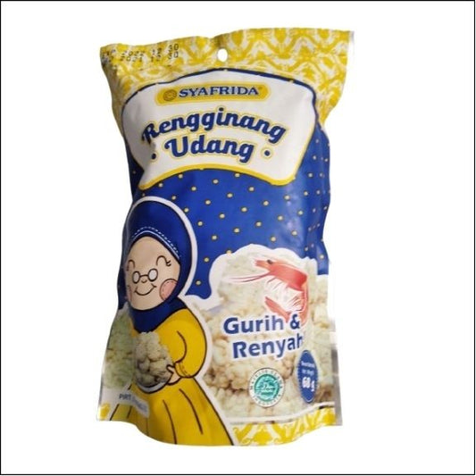 Syafrida glutinous rice crackers - shrimp
