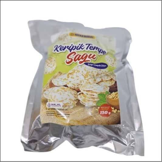 Syafrida Sago Tempeh Chips - Keripik Tempe - 150g