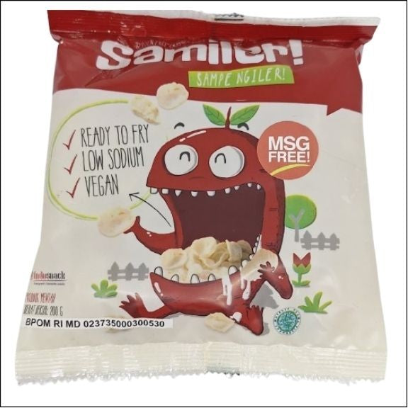 Bocah Tua Cassava crackers (GLUTEN FREE) - Samiler uncooked 200g