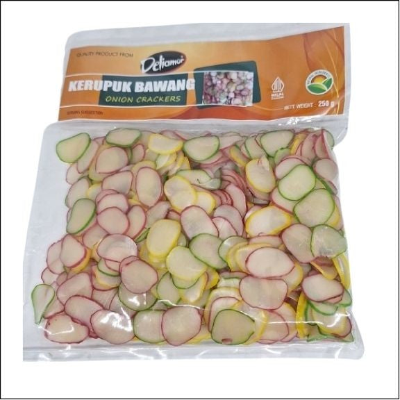 Deliamor - Onion Crackers (Krupuk Bawang) – Uncooked - 250g