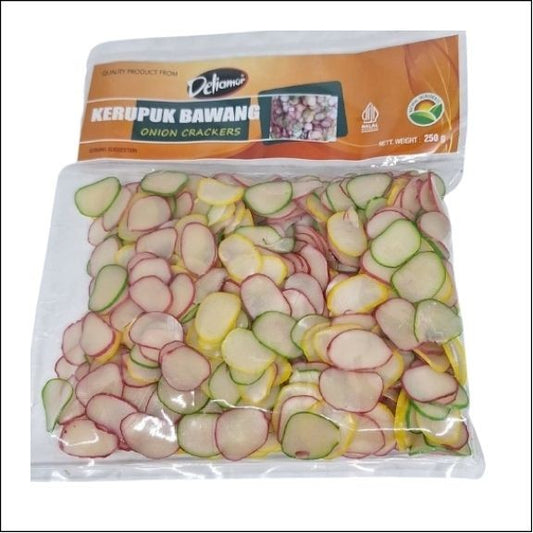 Deliamor - Onion Crackers (Krupuk Bawang) – Uncooked - 250g