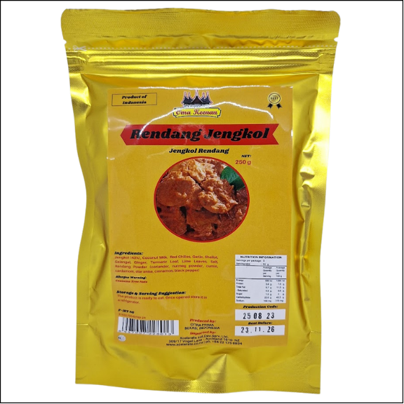 Oma Keenan Jengkol rendang 250g