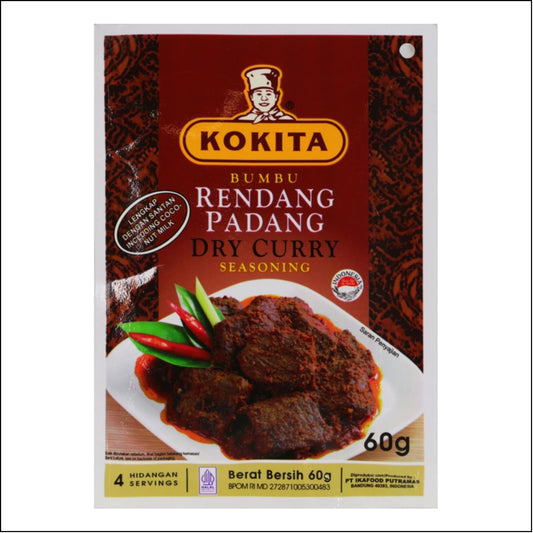 Kokita Rendang spice - Authentic Indonesian flavor - 60g
