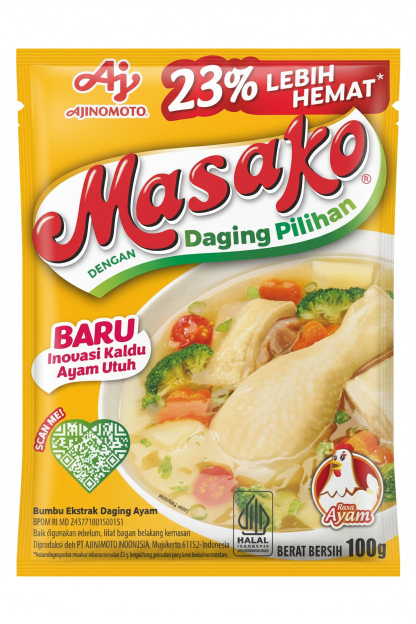 Masako Chicken Stock Powder (Masako Ayam) 100g