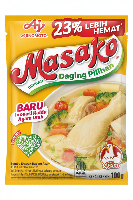 Masako Chicken Stock Powder (Masako Ayam) 100g