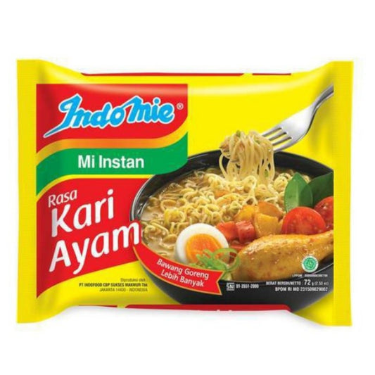 Indomie Chicken Curry  - Kari Ayam Flavour - 72g
